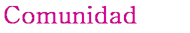 Comunidad